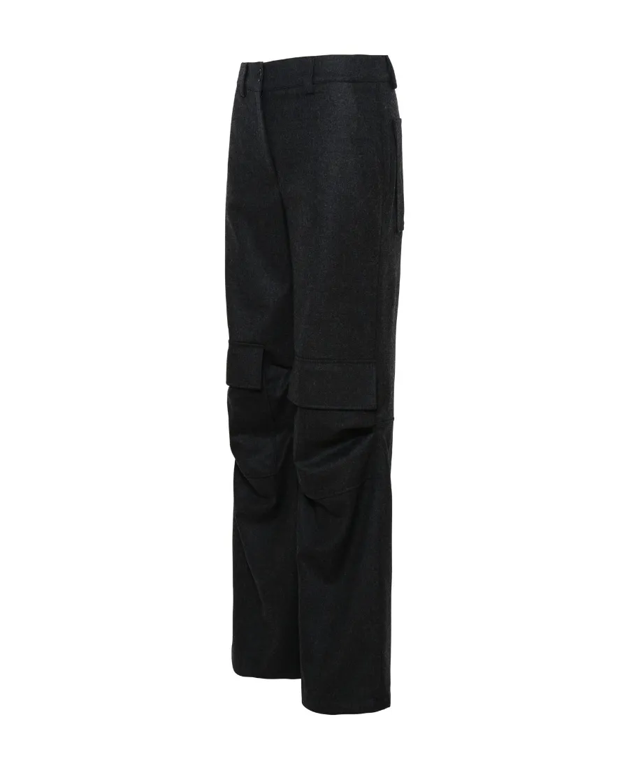 Belt Ring Casual Pants