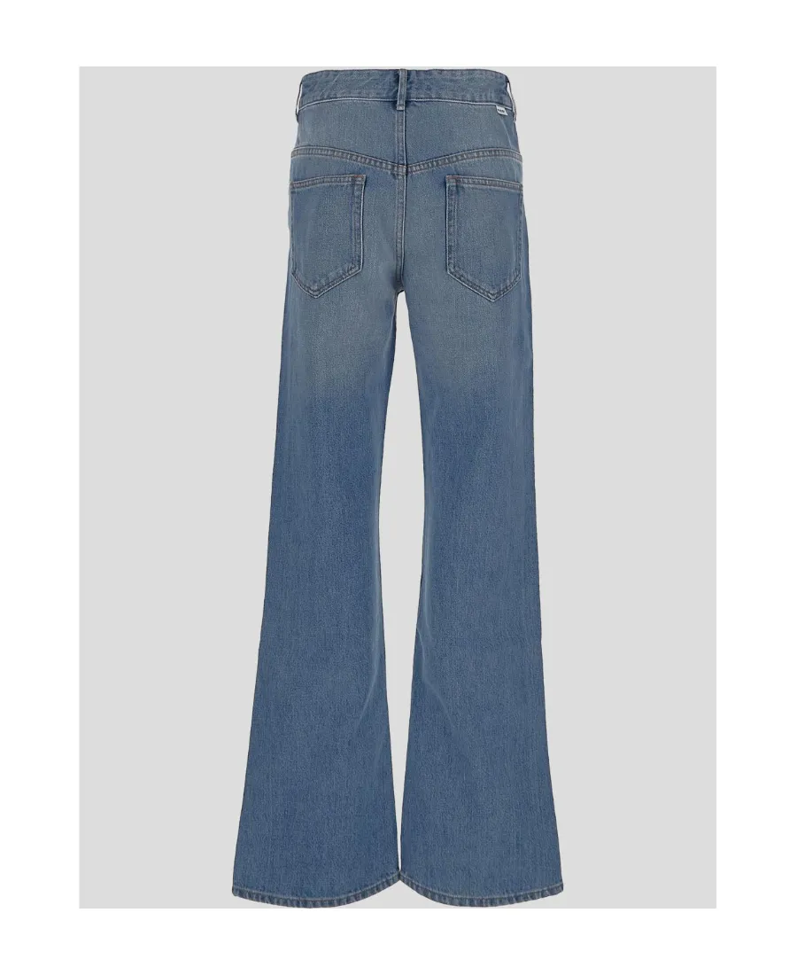 High-Rise Bootcut Jeans