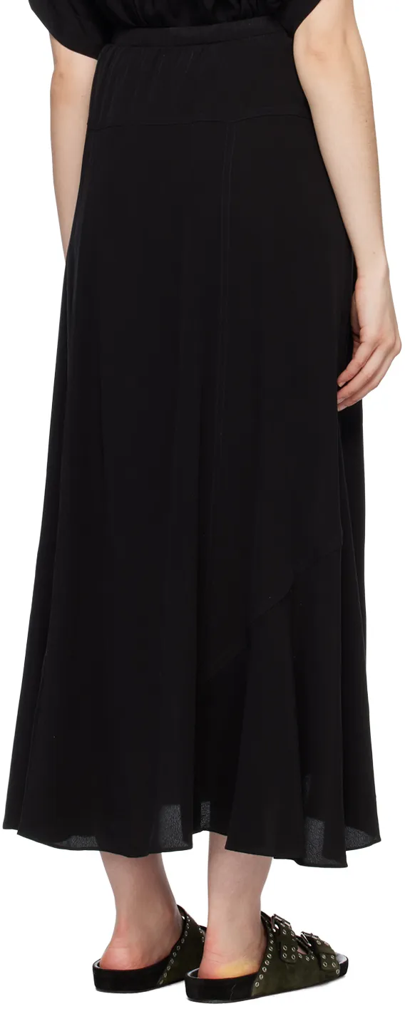 Flared Mid-Length Skirt