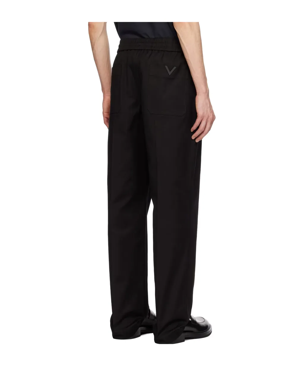 Pleated Detail Casual Pants