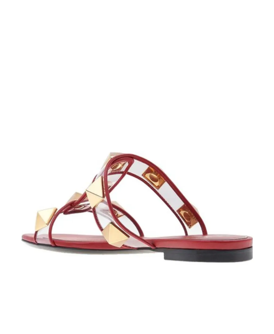 Logo Flat Sandals