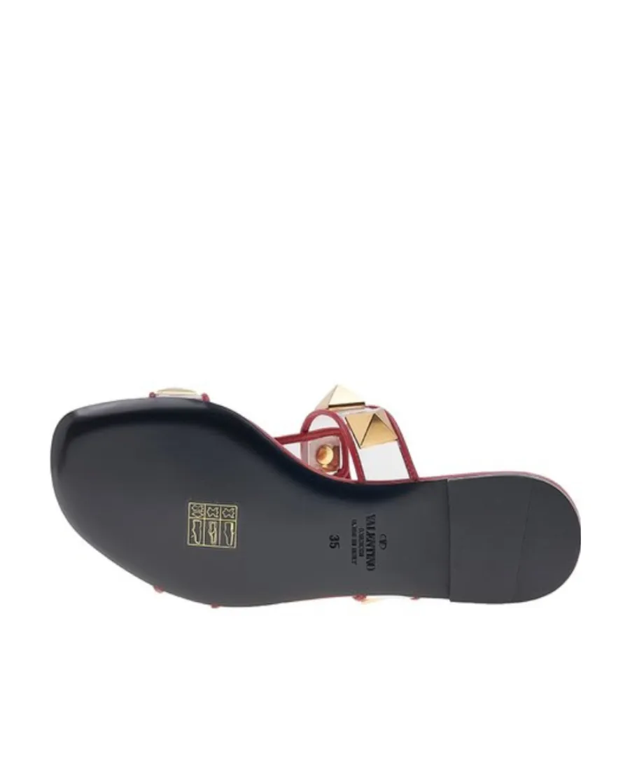 Logo Flat Sandals