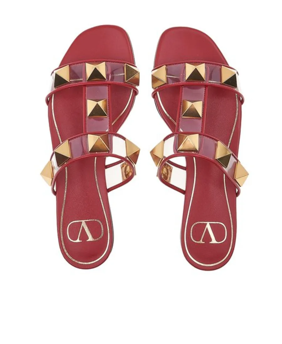 Logo Flat Sandals