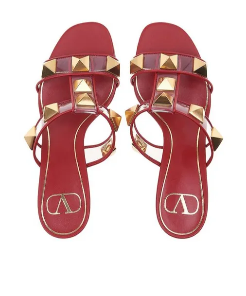 Rivet High Heel Sandals