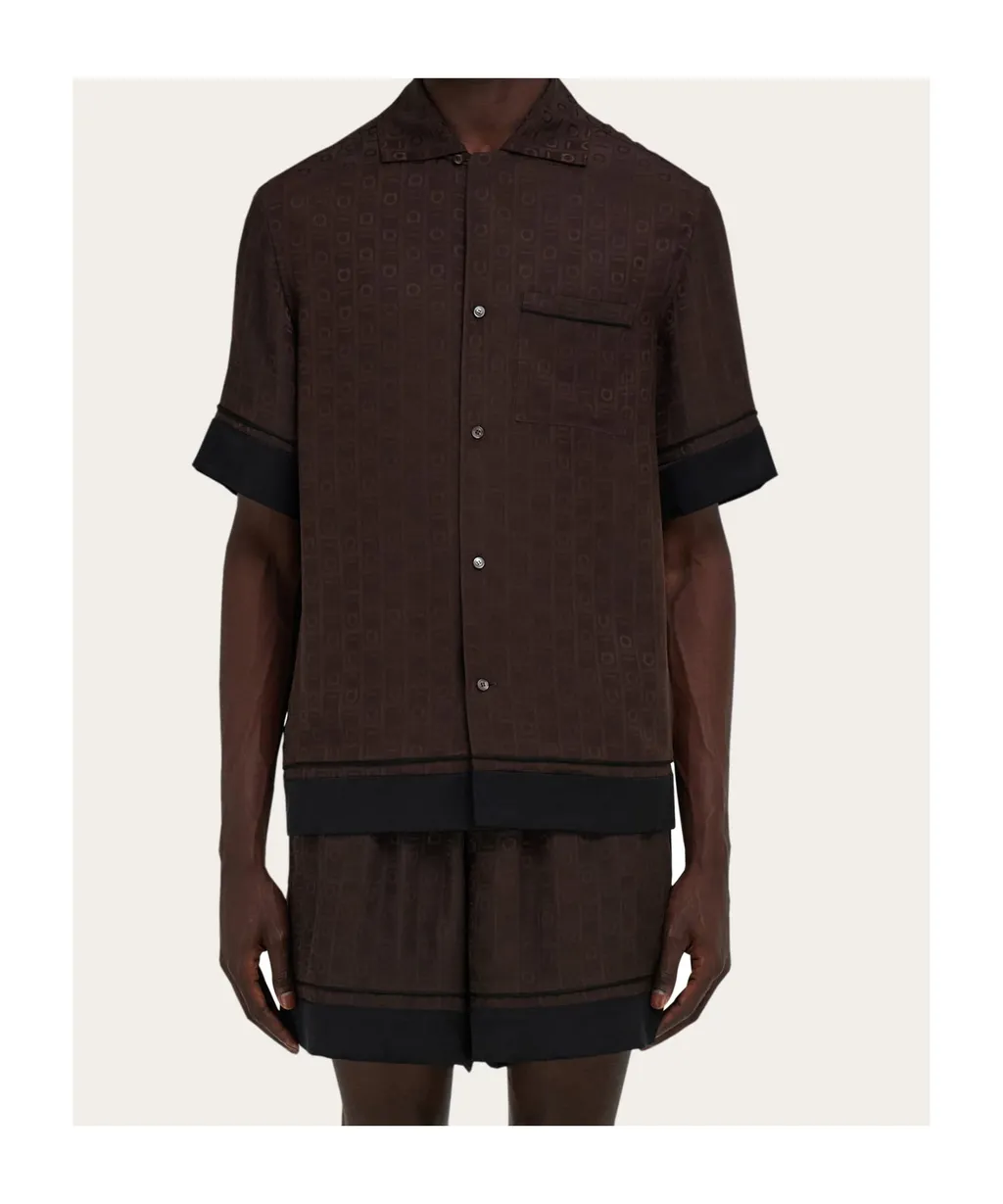 Monogram Short Sleeve Shirt