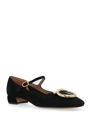 Gancini Leather Pumps