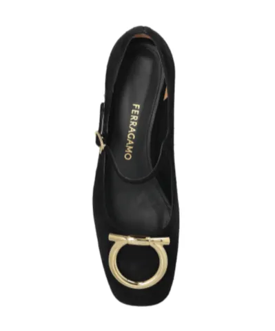 Gancini Leather Pumps