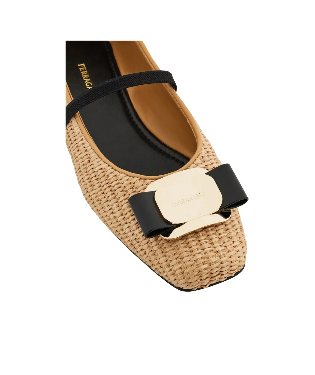 Bow-Detailing Ballet Flats