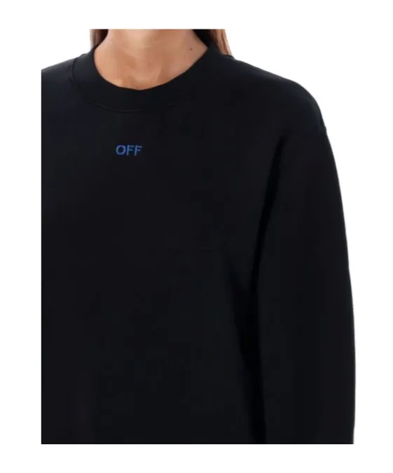 Logo Embroidered Crewneck Sweatshirt