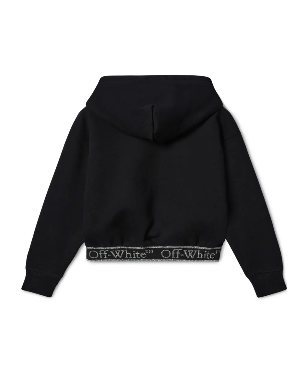 Bookish Logoband Cropped Hoodie