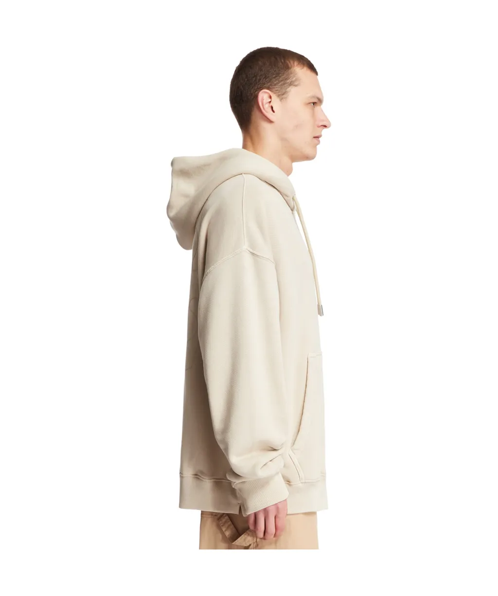 Drawstring Long-Sleeved Hoodie