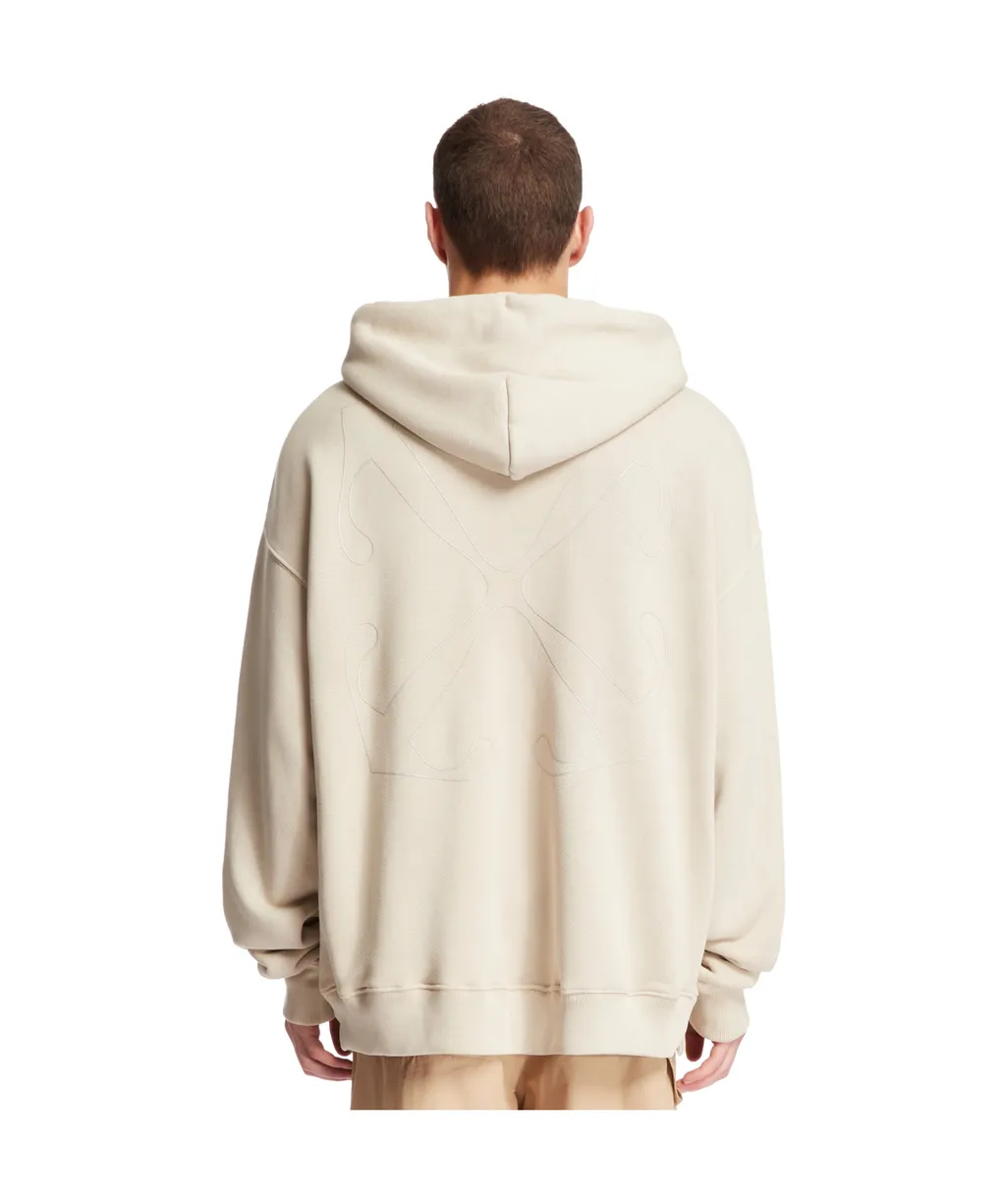 Drawstring Long-Sleeved Hoodie