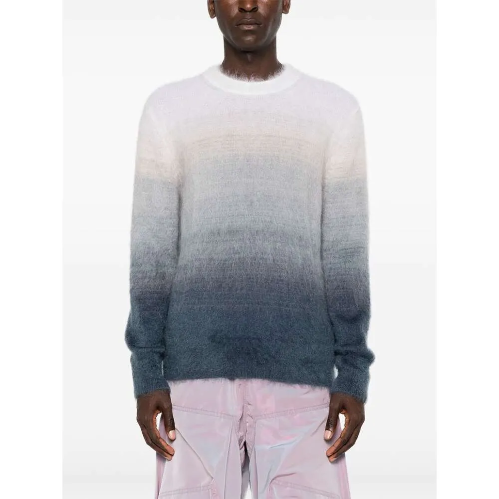 Arrow Grad Gradient Effect Knitted Jumper