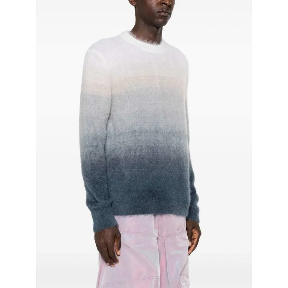Arrow Grad Gradient Effect Knitted Jumper