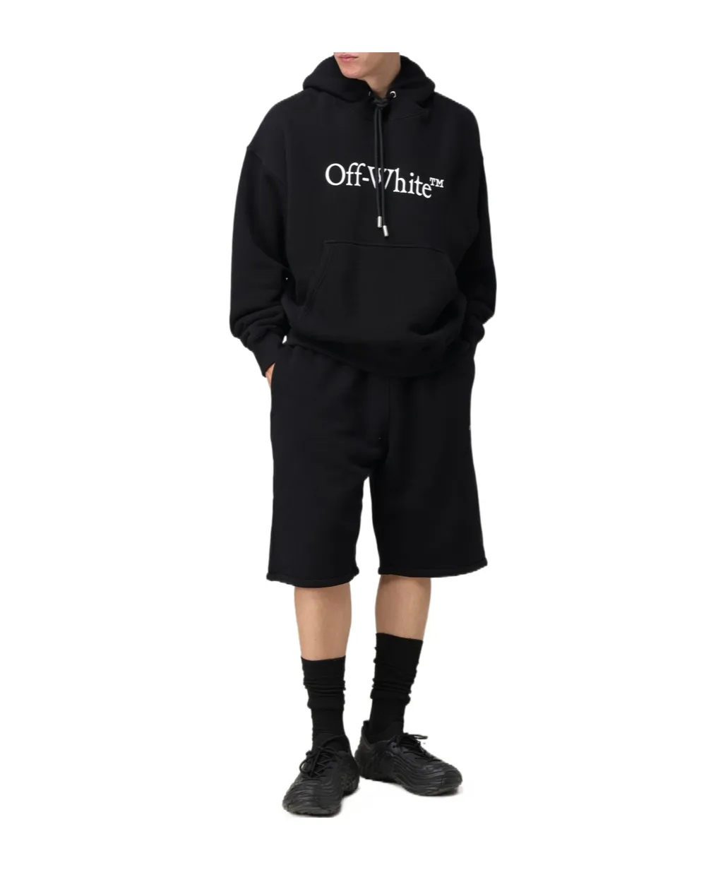 Logo Printed Drawstring Bermuda Shorts