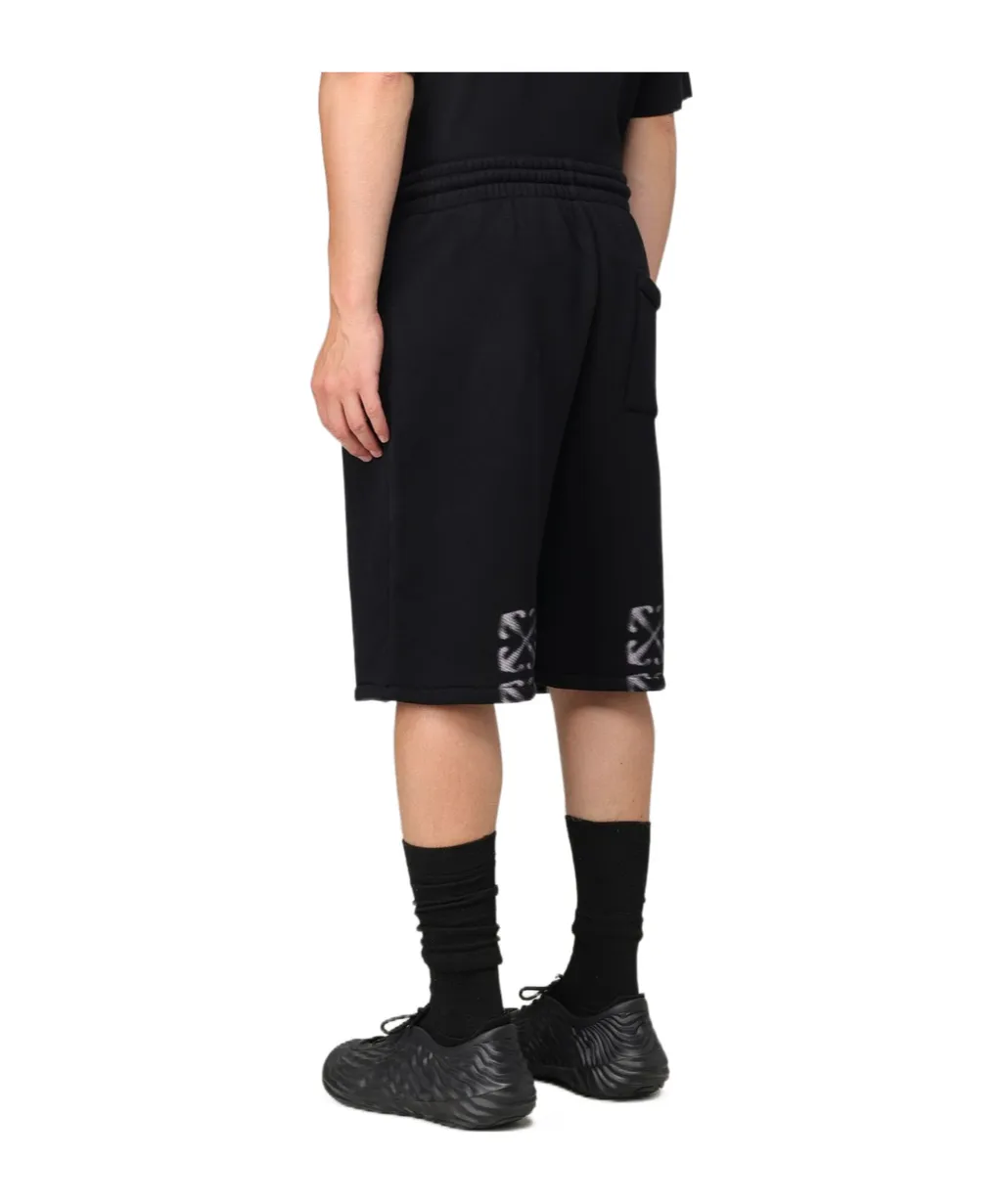 Logo Printed Drawstring Bermuda Shorts