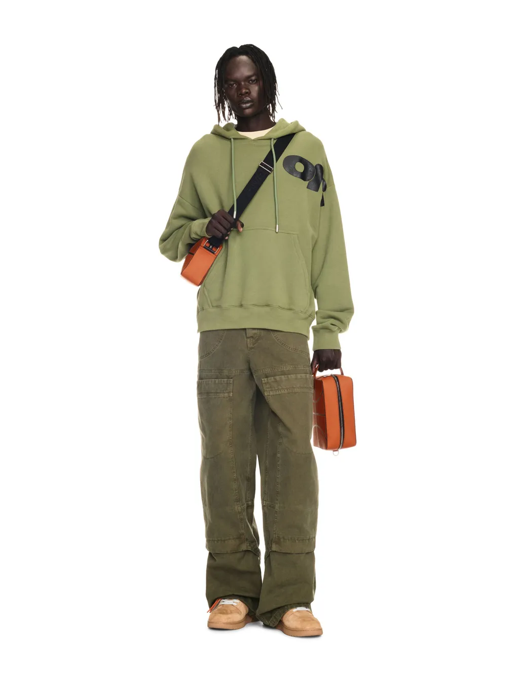 Shared Logo Drawstring Hoodie