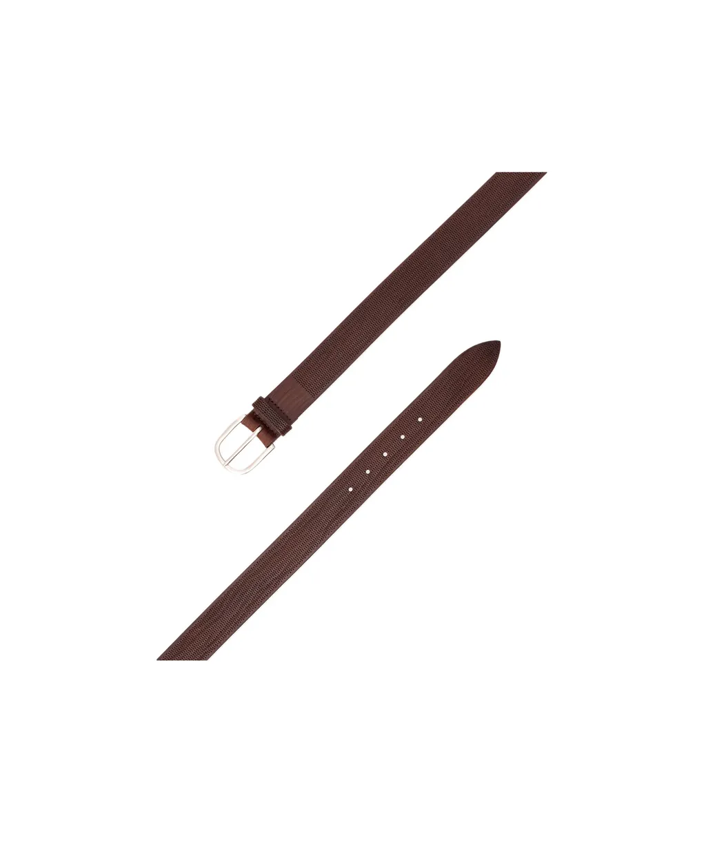 Wave Leather Belt