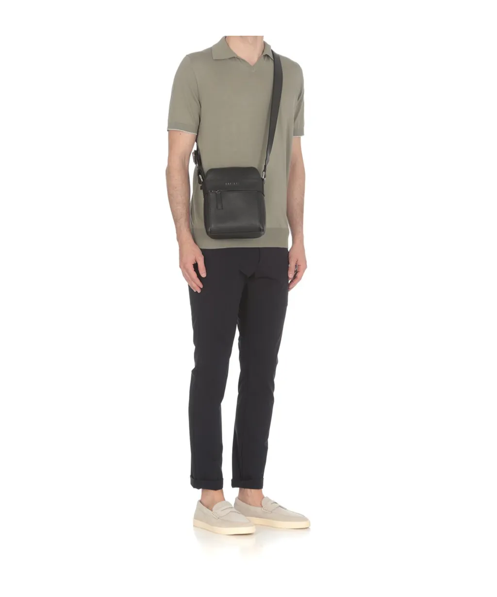 Mini Micron Logo Lettering Messenger Bag