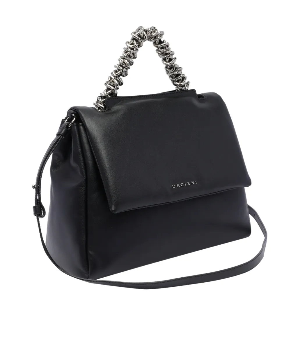 Medium Sveva Logo Lettering Tote Bag