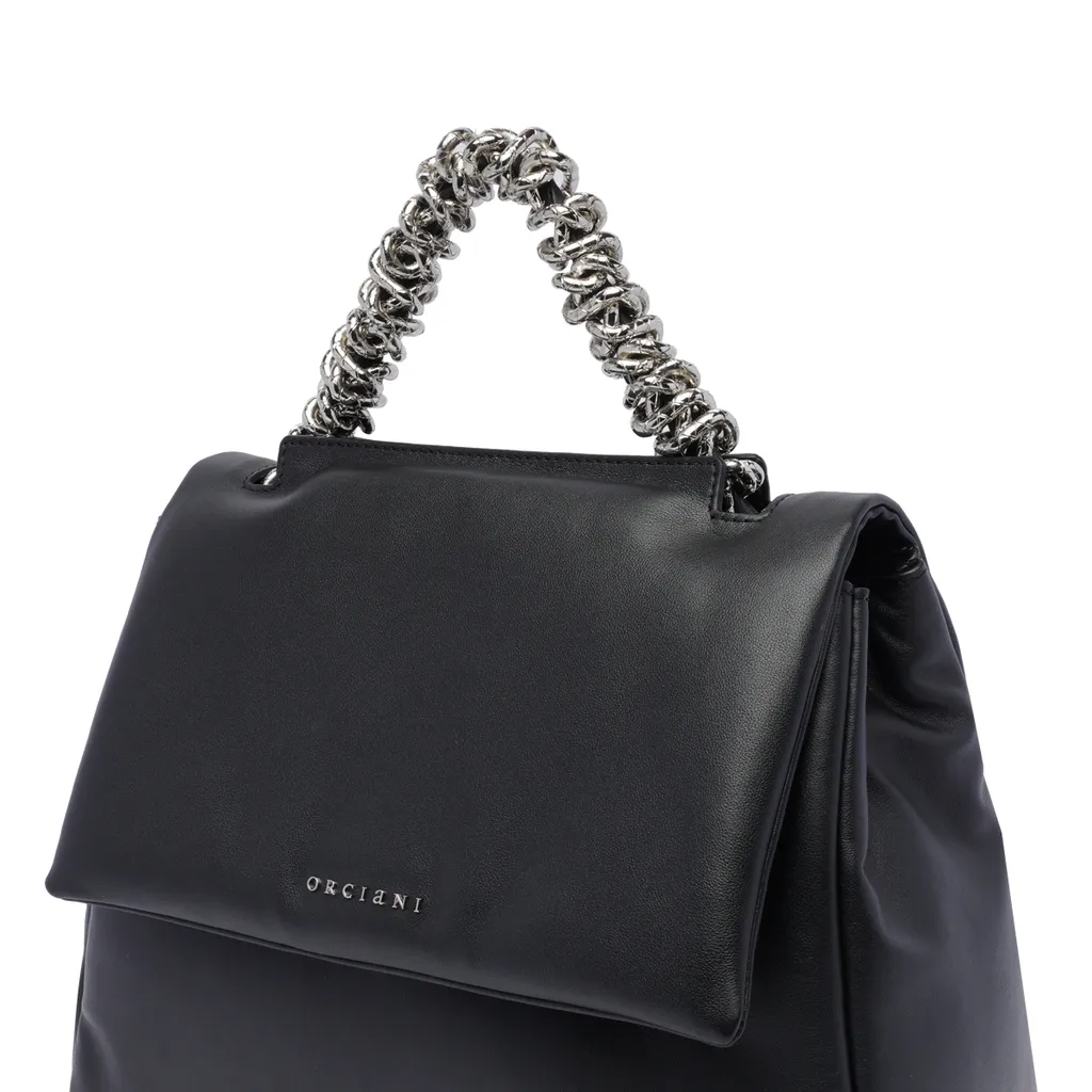 Medium Sveva Logo Lettering Tote Bag