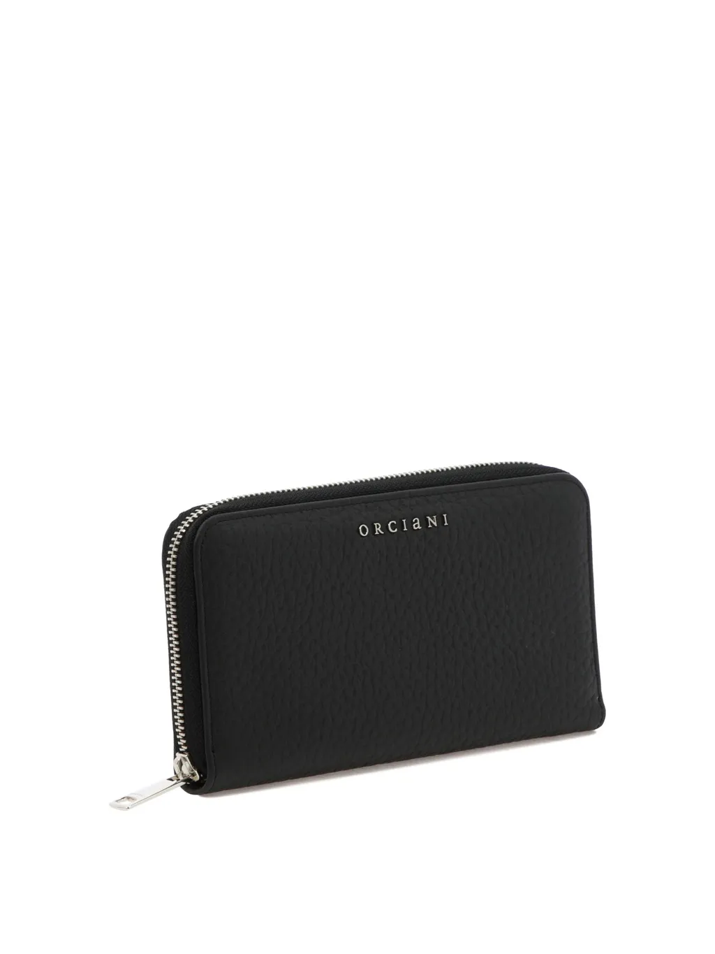 Logo Lettering Zip-Around Wallet