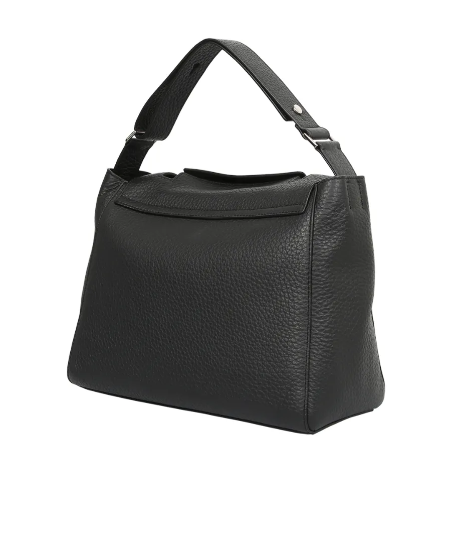 Logo Flip Shoulder Bag