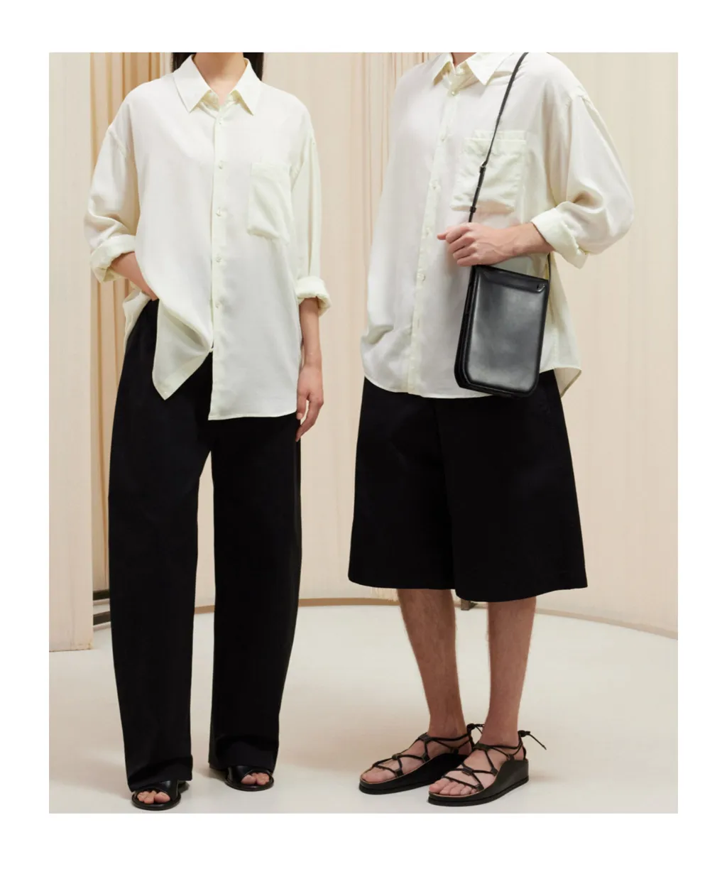 Collared Long-Sleeve Shirt