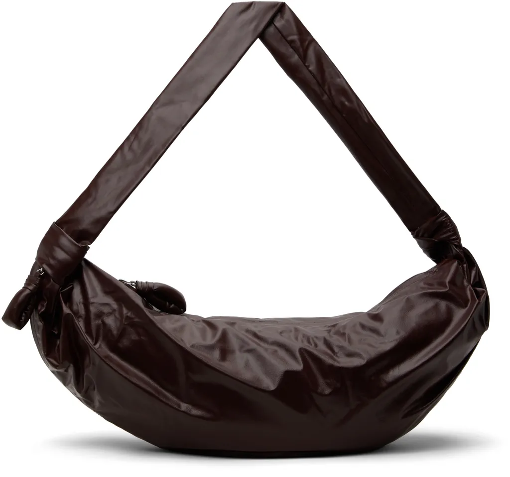 Croissant Leather Shoulder Bag