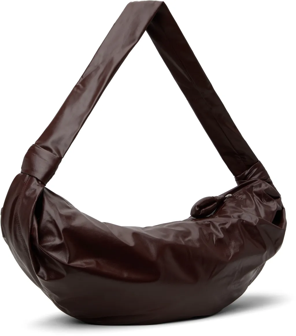 Croissant Leather Shoulder Bag