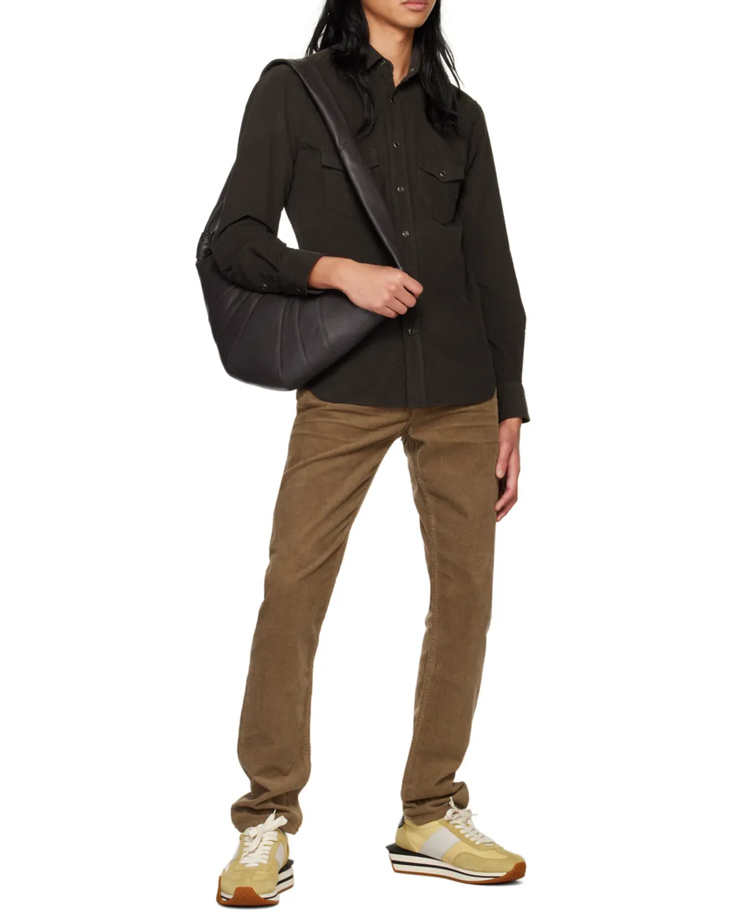 Medium Croissant Crossbody Bag