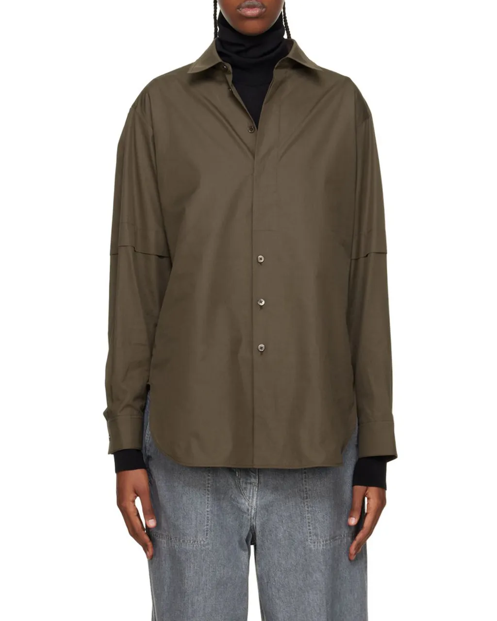 Button-Up Cotton Shirt