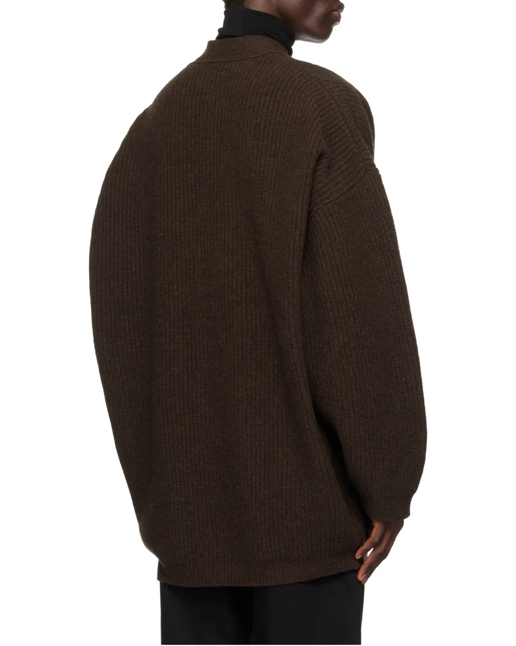 V-Neck Knitted Buttoned Cardigan
