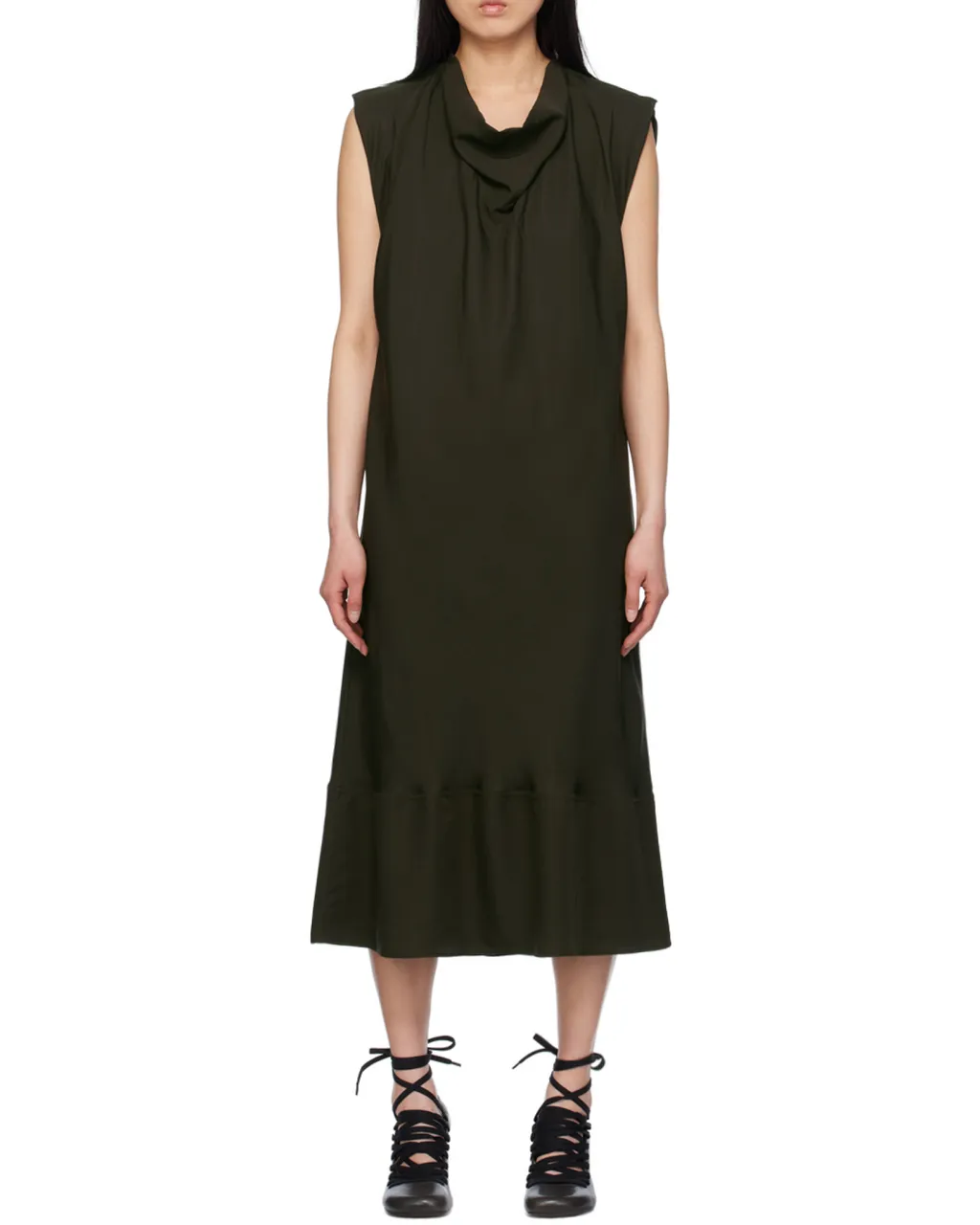 Sleeveless Flared Dress