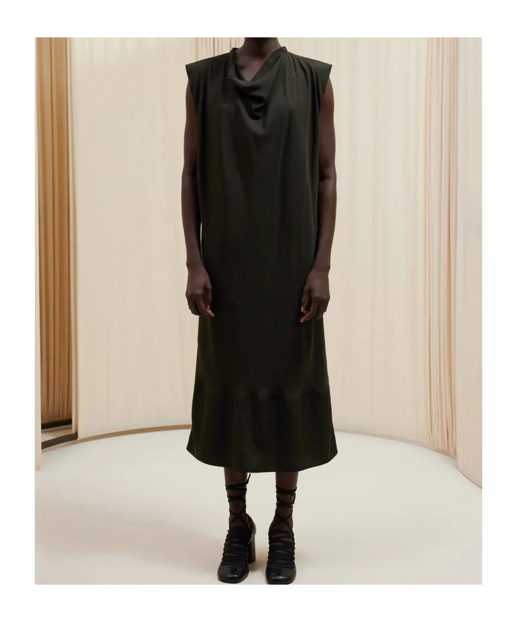 Sleeveless Flared Dress