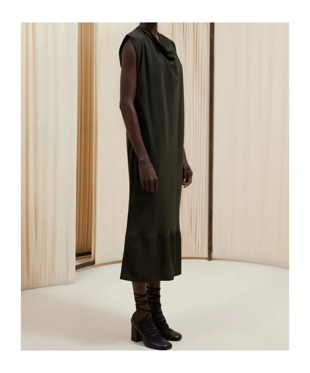 Sleeveless Flared Dress
