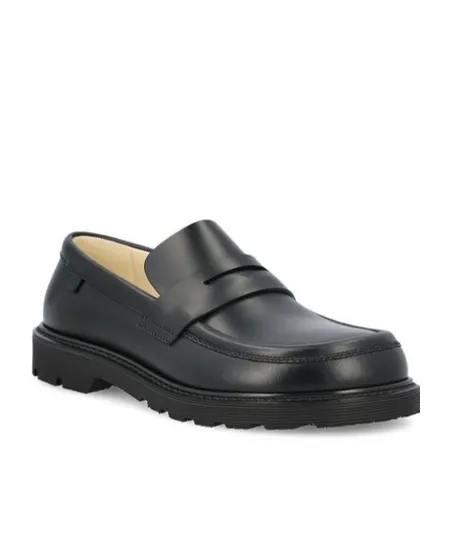 Round-Toe Slip-On Loafers