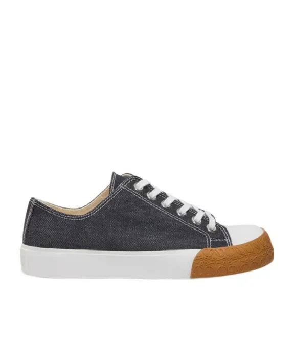 Bloc Sneaker In Denim