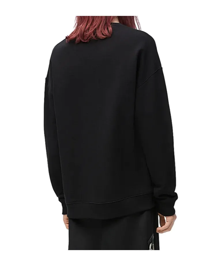 Logo Embroidered Crewneck Sweatshirt
