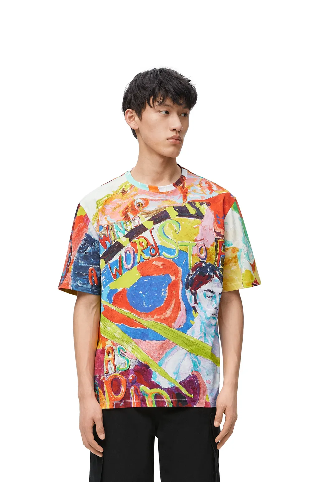 Graphic Printed Crewneck T-Shirt