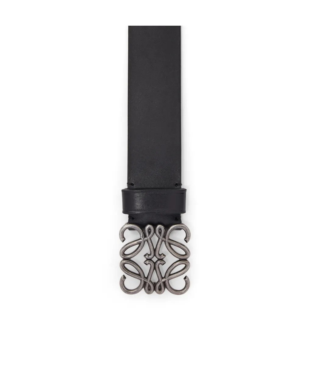 Chunky Anagram Belt In Calfskin
