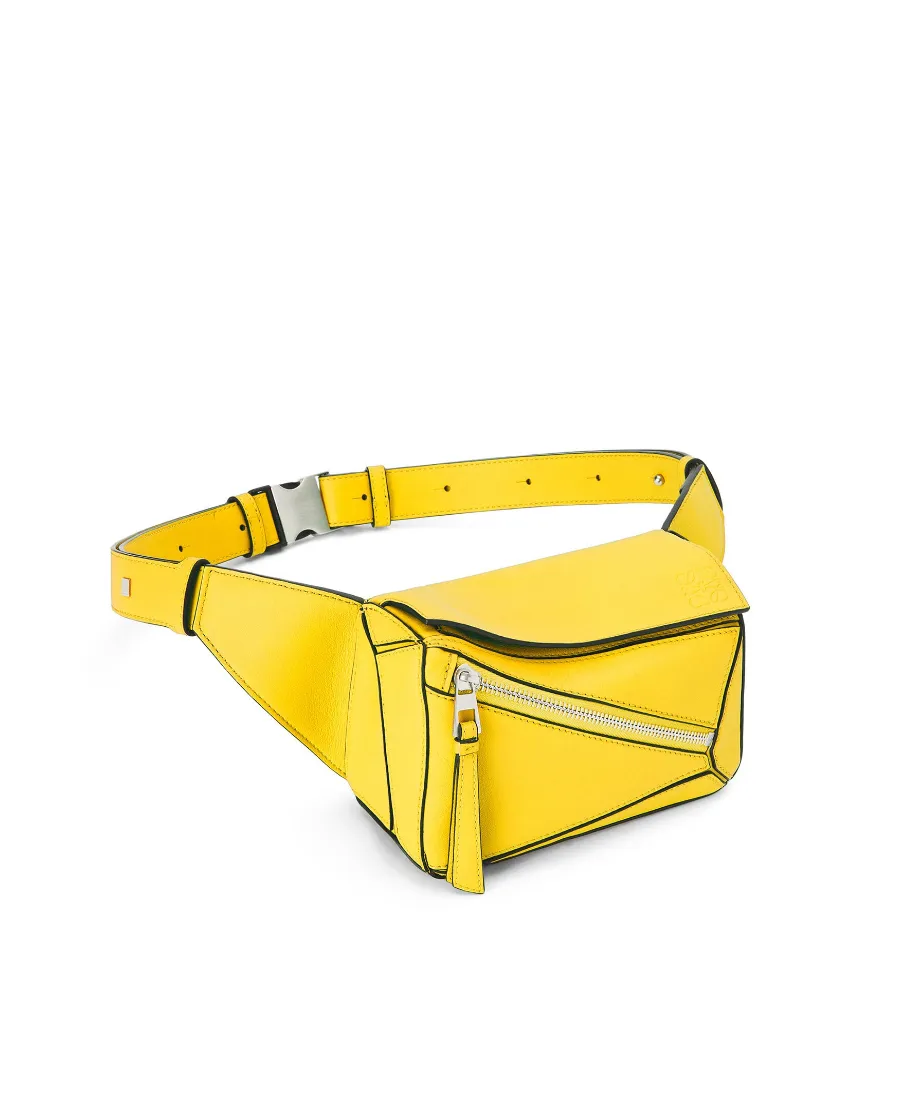 Mini Puzzle Bumbag In Classic Calfskin