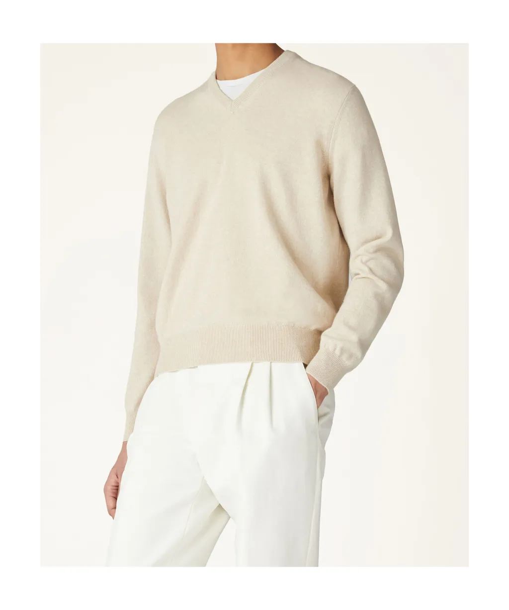 Cashmere Long-Sleeved Sweater