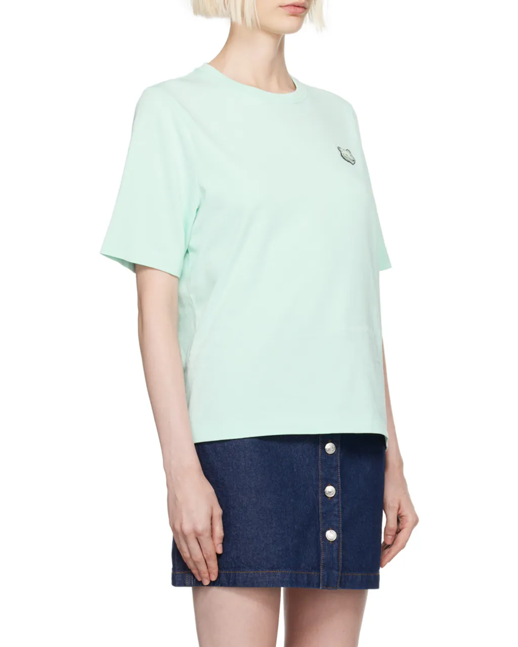 Fox Head Patch Crewneck T-Shirt