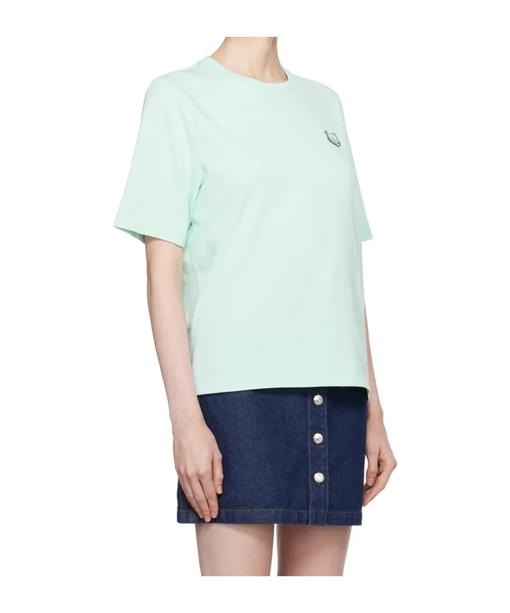 Fox Head Patch Crewneck T-Shirt