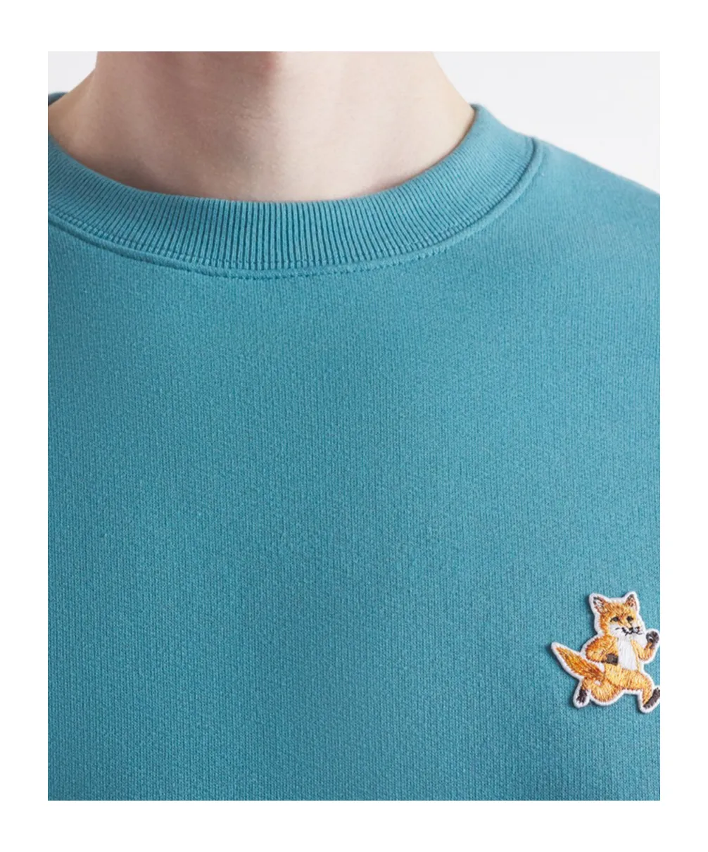 Speedy Fox Patch Crewneck Sweatshirt