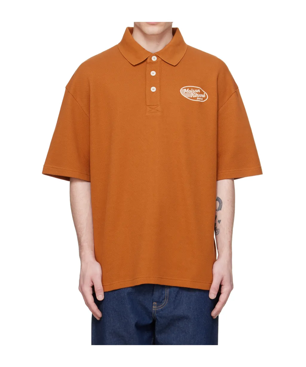 Buckle Short Sleeve Polo Shirt
