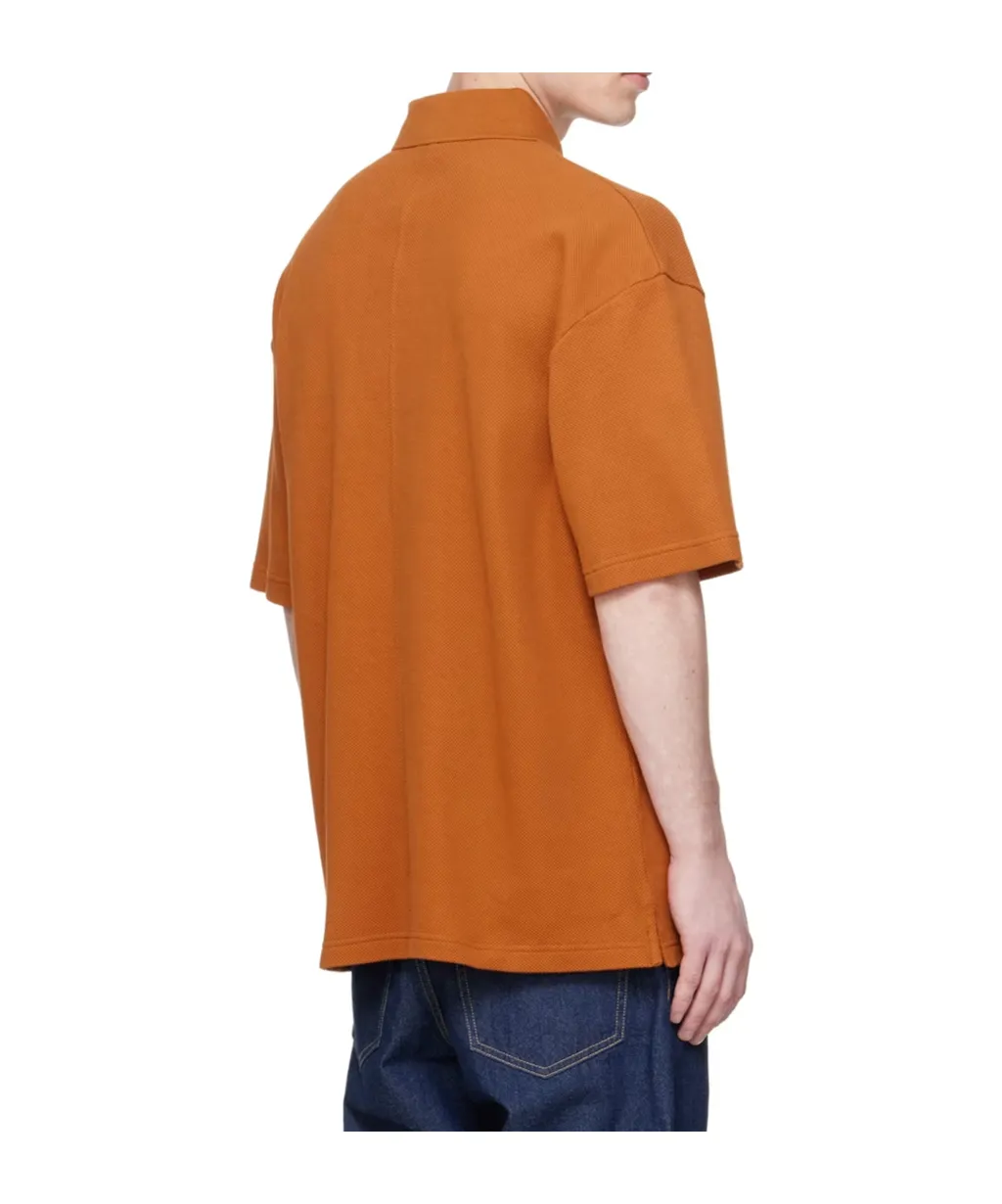 Buckle Short Sleeve Polo Shirt