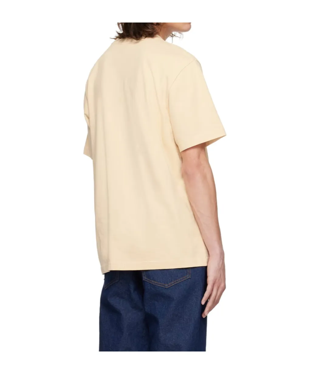 Round Collar Printed T-Shirt