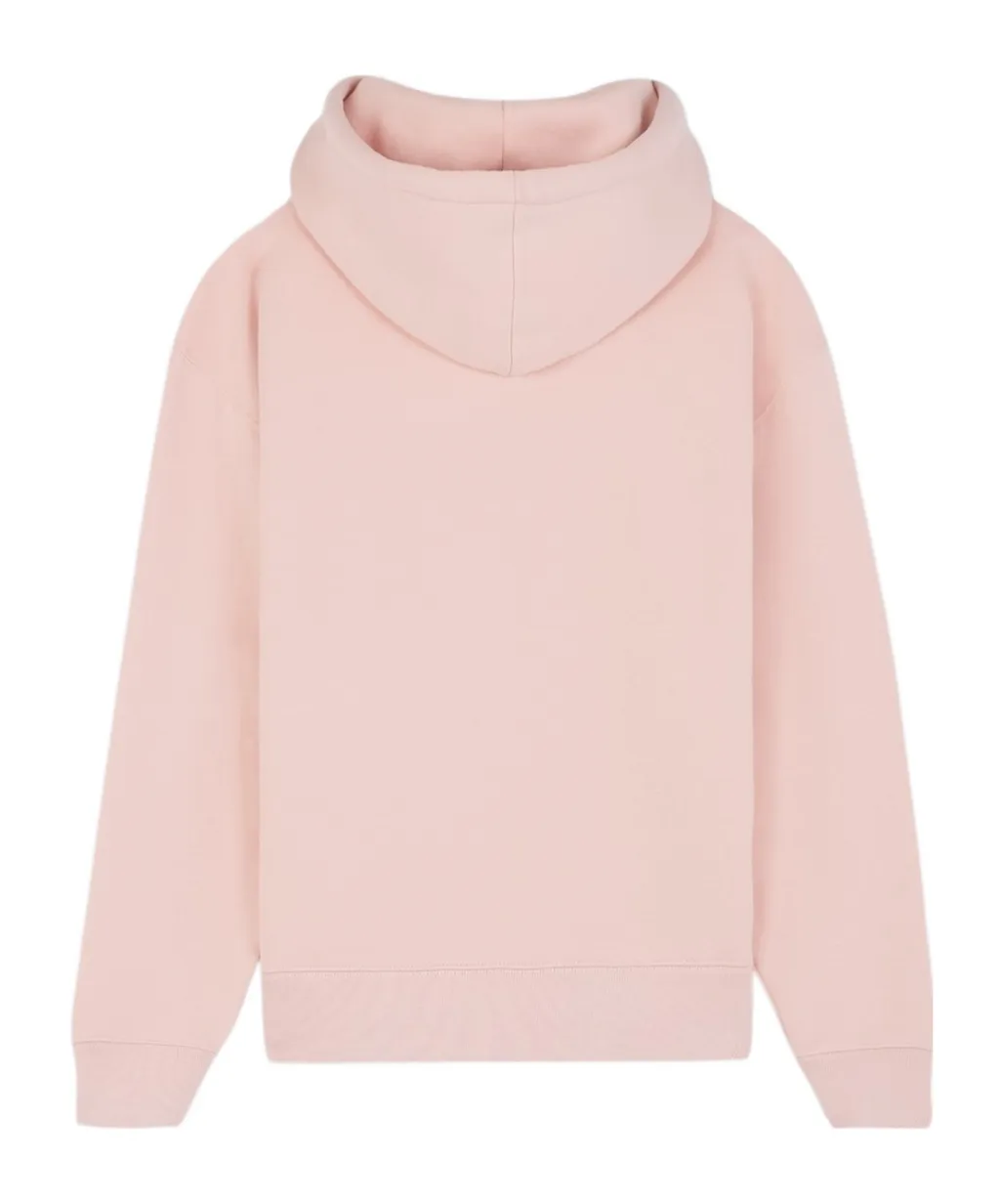 Fox Head Patch Drawstring Hoodie